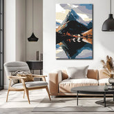 Painting by Numbers Norway Mountain Landscape